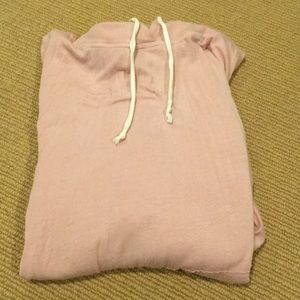 light pink brandy melville hoodie